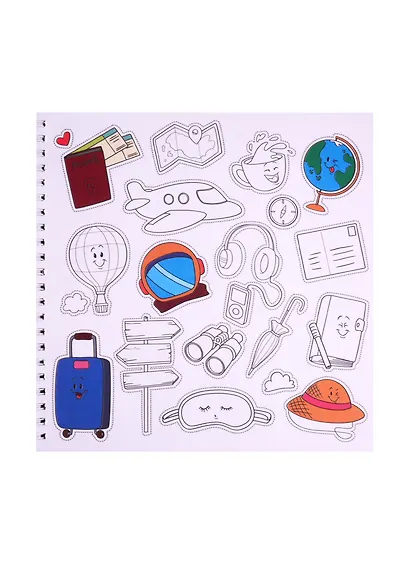 Альбом для создания стикеров "Авокадо", 19.5 х 19.5 см, 25 листов - фото 4