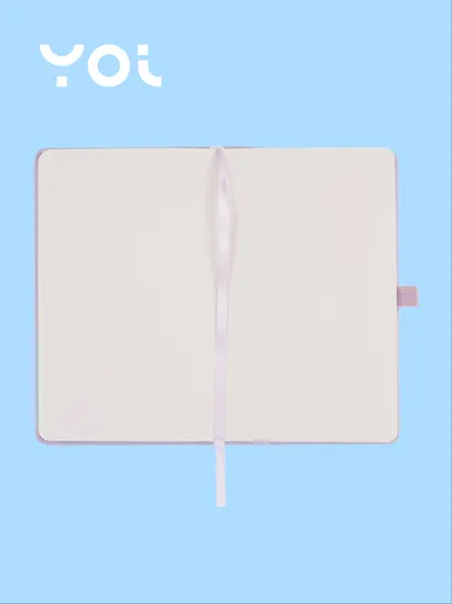 Скетчбук 13 х 21, 80 листов, сиреневый, 140г/м2, слоновая кость, Yoi - фото 3