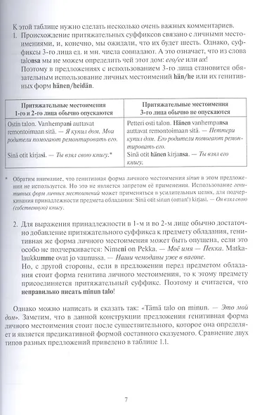 Финские местоимения и разговорный язык. Секреты финской грамматики. Книга 3: учебное пособие. - фото 5