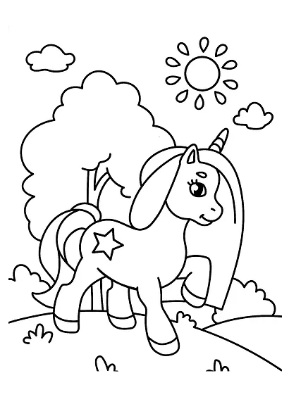 Раскраска. 100 единорогов - фото 2