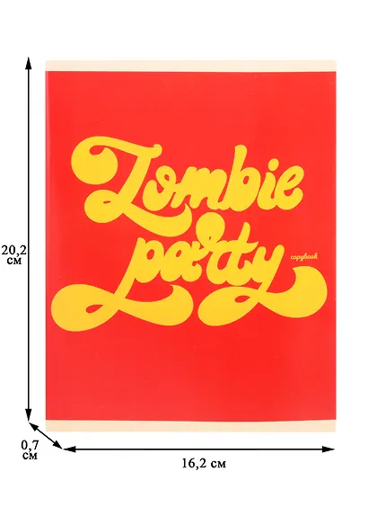 Тетрадь в клетку Listoff, "Стильная типографика", 80 листов, в ассортименте - фото 2