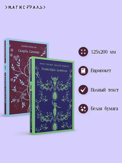 Набор "Скорбь сатаны+ Эликсиры дьявола" (комплект из 2 книг) - фото 5
