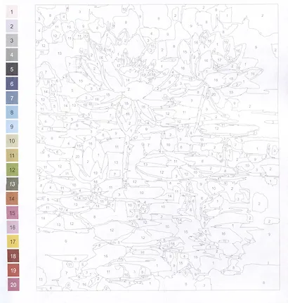 Нежность. Раскраска. Картины по номерам - фото 3