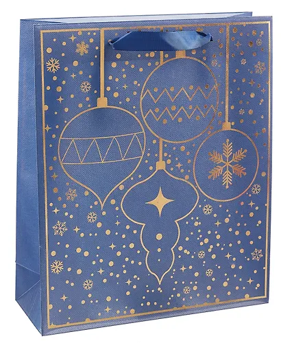 Пакет А4 32*27*10 "New Year", пластиковый, в ассортименте - фото 2