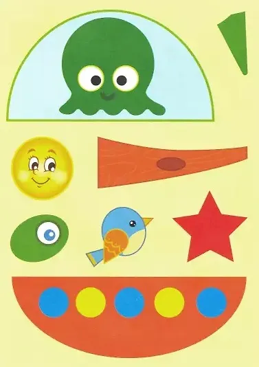 Первые аппликации для мальчиков - фото 3