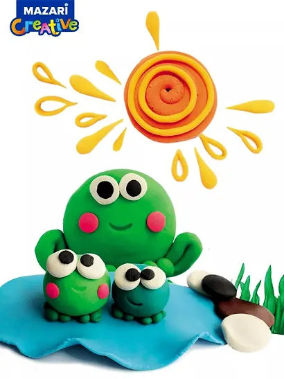 Суперлёгкий пластилин (масса для лепки), 36 цветов по 13 г, пластиковые стеки 3 шт в комплекте, ОПП-упаковка - фото 7