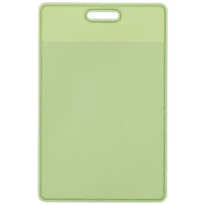 Чехол для карточек вертикальный Девушка, Ася Лавринович, желтый - фото 2