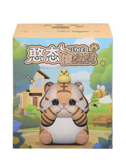 Игрушка Тигренок (8см) (пластик) (Blind Box) (12-7655-202508-1040-360) - фото 1