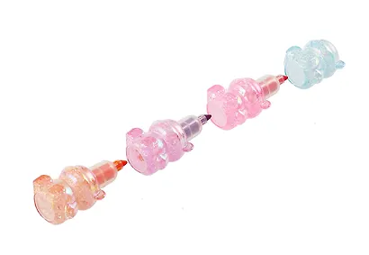 Текстовыделители 03цв "Сахарные мишки" сегмент, ПВХ-бокс - фото 8