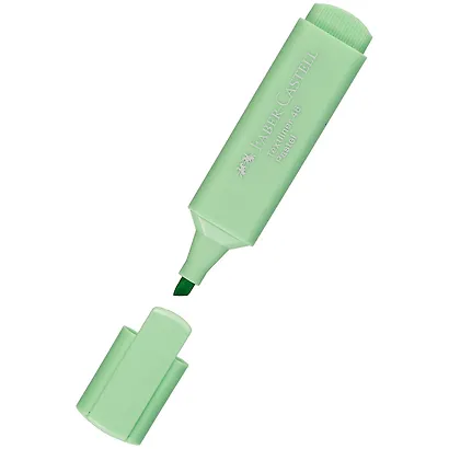 Текстовыделитель Faber-Castell, 46 Pastel, светло-зеленый 1-5 мм - фото 2