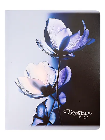 Тетрадь 48 листов, клетка, "Lilac flowers", в ассортименте - фото 5