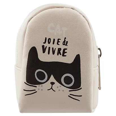 Сумочка - Кошелек на молнии Cat (10см) (ПВХ бокс) - фото 1
