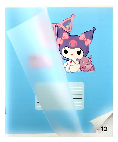 Тетрадь в линейку Centrum «Hello Kitty+Kuromi» в ассортименте, 12 листов - фото 8