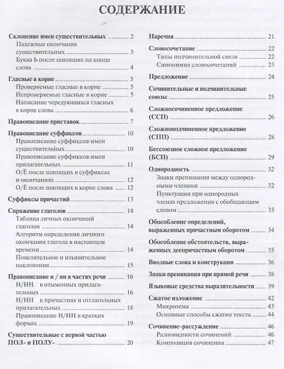 Русский язык. ОГЭ. Шпаргалки в схемах и таблицах - фото 2