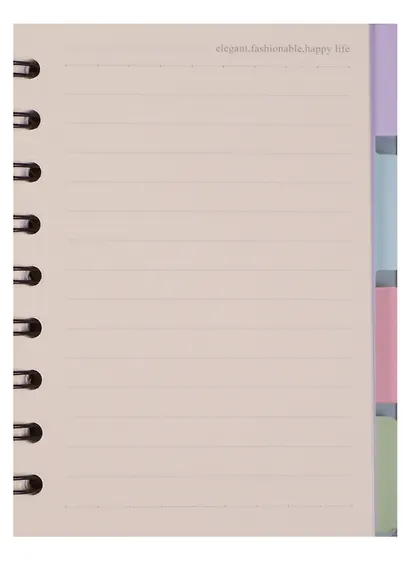 Записная книжка А6 100 листов линейка "The Flowers Whisper", на спирали - фото 2