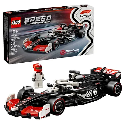 LEGO Speed Champions: Гоночный автомобиль MoneyGram Haas F1 Team VF-24, 242 детали (77250) - фото 1