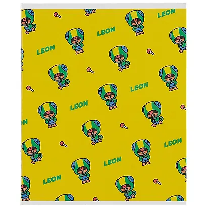 Тетрадь в клетку Premiere Publishing, Brawl Stars, 24 листа, в ассортименте - фото 9