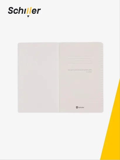 Книга для записей «Elegance» А5, 80 листов в линейку, синяя, Schiller - фото 3