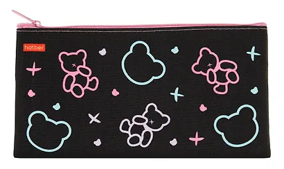 Пенал-косметичка "Мой мишка", на молнии мягкий - фото 1