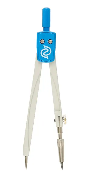 Циркуль школьный 125мм "Школа" с запасн.грифелем, футляр - фото 3