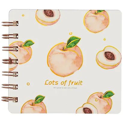 Записная книжка "Fruits", А6, 100 листов, линейка - фото 3