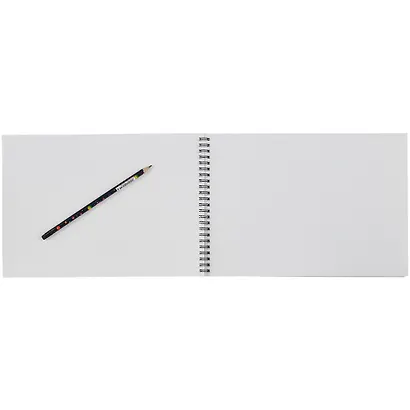 Альбом для рисования Listoff, "Цветочная нежность", А4, 40 листов, на гребне - фото 2