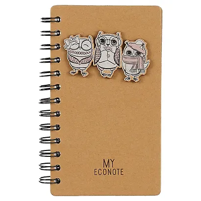Записная книжка «My econote. Совы. Be awesome», 200 страниц - фото 1