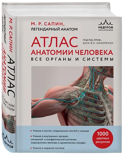 Атлас анатомии человека. Все органы и системы - фото 3
