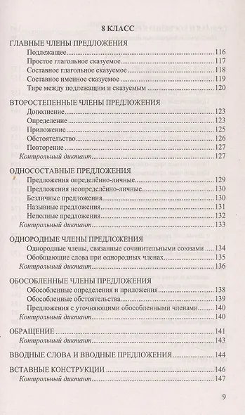 Русский язык. 5-9 классы. Итоговые диктанты. ФГОС Новый - фото 8