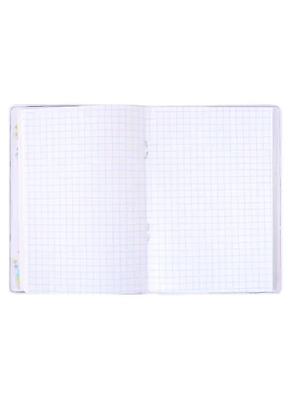 Записная книжка А6 56л кл. "Аниме-2" ПВХ-обл., гел.наполнение, глиттер внутри, морозостойкий - фото 2