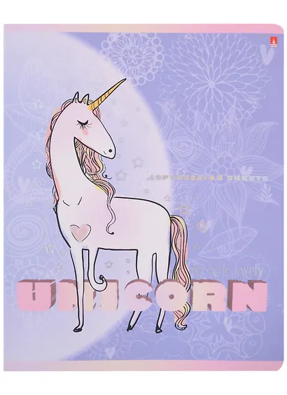 Тетрадь в клетку Альт, Unicorn, 48 листов, в ассортименте - фото 5