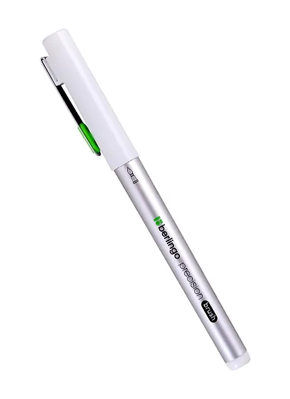 Ручка капиллярная (линер) "Precision" черная, наконечник кисть, Berlingo - фото 1