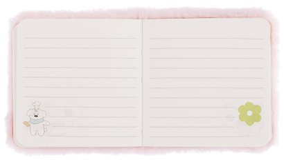 Записная книжка А6 "Fluffy", 96 л. в линейку, в ассортименте - фото 5