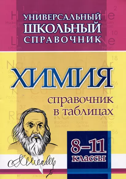 Универсальный школьный справочник. Химия. 8-11 классы: Справочник в таблицах - фото 1