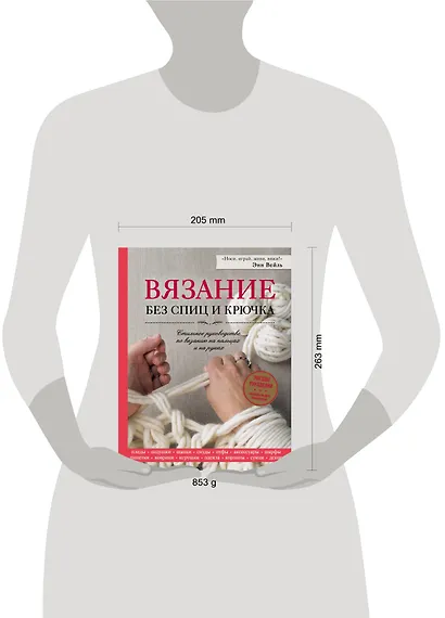 Вязание без спиц и крючка. Стильное руководство по вязанию на пальцах и на руках - фото 4