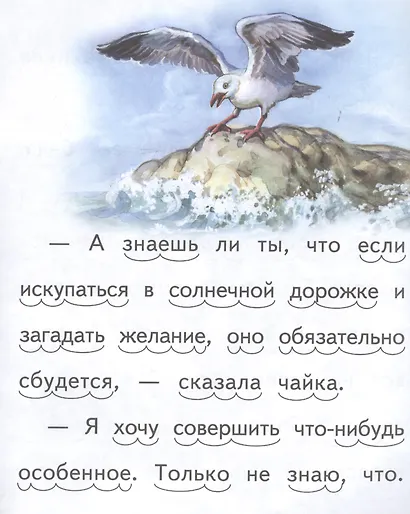 Дельфиненок и чайка - фото 5