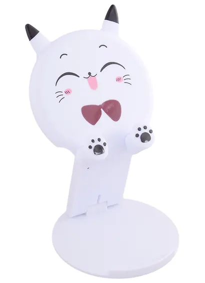 Держатель для телефона Котик (10х10) (пластик) (коробка) - фото 1