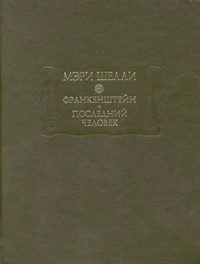 Франкенштейн,  или Современный Прометей,  Последний человек - фото 1