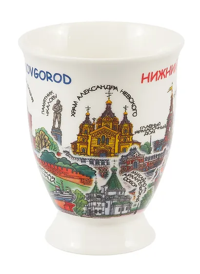 Кружка Нижний Новгород (фарфор) (067-P-76) - фото 2
