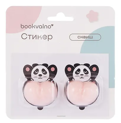 Наклейки сквиш антистресс Панда - фото 2