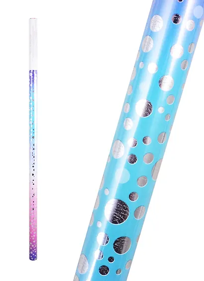 Бумага упаковочная 672мм*990мм "Градиент" суперглад.,мета - фото 1