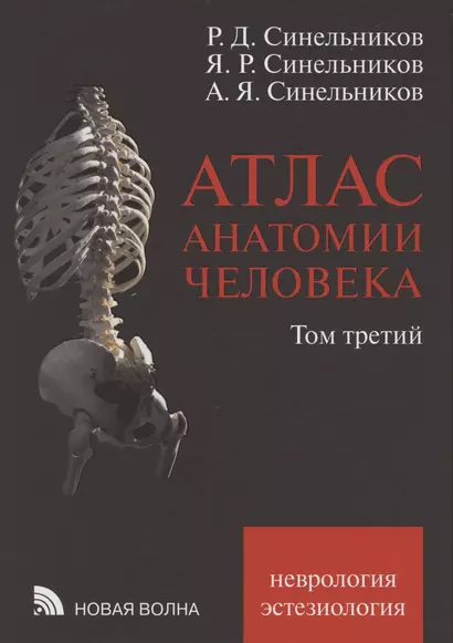 Атлас анатомии человека. В 3 томах. Том третий. Учение о нервной системе и органах чувств - фото 1