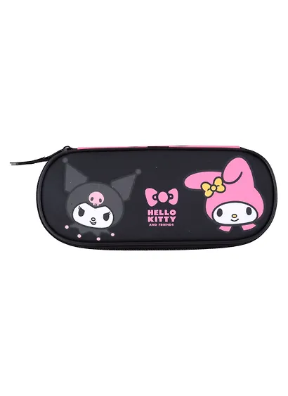 Пенал корпусный "Kuromi", черный,  22.5 х 9 х 5 см - фото 2