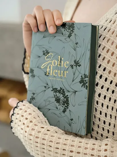 Ежедневник датированный 2026 год, А5, 176 листов, 140x200 мм "Fleur", серый - фото 6