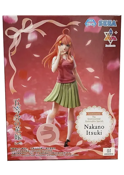 Фигурка-аниме SEGA Пять Невест Итсуки Накано Itsuki Nakano Luminasta (20см) (GDS1264) - фото 2