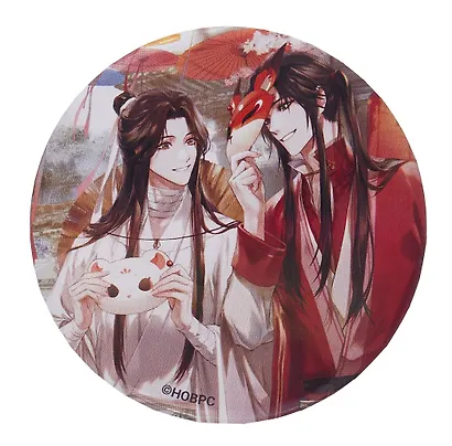 Значок Благословение небожителей Маски (круг) (металл) - фото 2