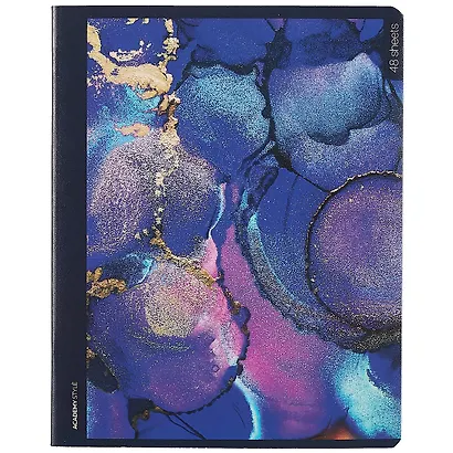 Тетрадь в клетку Academy Style, "Акварельные грезы", 48 листов, в ассортименте - фото 1