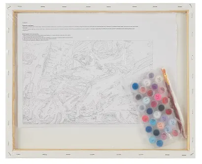 Холст с красками по номерам "Жажда скорости", 40 х 50 см - фото 4