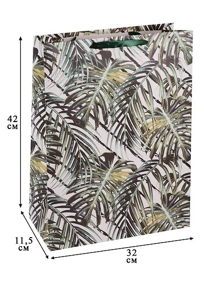 Пакет "Тропические листья" А3 - фото 2