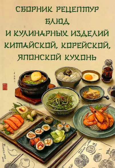 Сборник рецептур блюд и кулинарных изделий китайской, корейской, японской кухонь для предприятий общественного питания - фото 1
